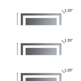 32" Lighted Frameless Bathroom Vanity Mirror - HomeRoots - Flyclothing LLC