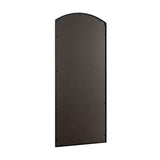67" Black Metal Geometric Arch Wall Mounted Or Leaning Framed Full Length Mirror - HomeRoots - Flyclothing LLC