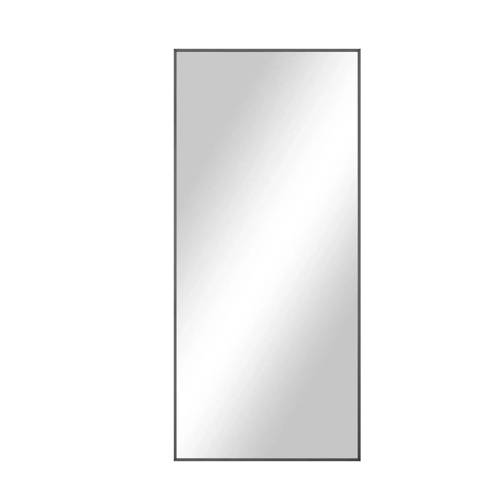 71" Black Metal Freestanding Or Wall Mount Framed Full Length Mirror - Homeroots - Flyclothing LLC