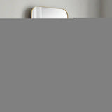 24" Gold Metal Framed Bathroom Vanity Mirror With Cabinet - Homeroots - Flyclothing LLC