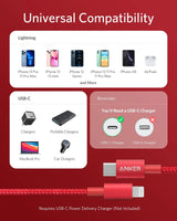 Anker <b>331</b> USB-C to Lightning Cable - Anker - Flyclothing LLC