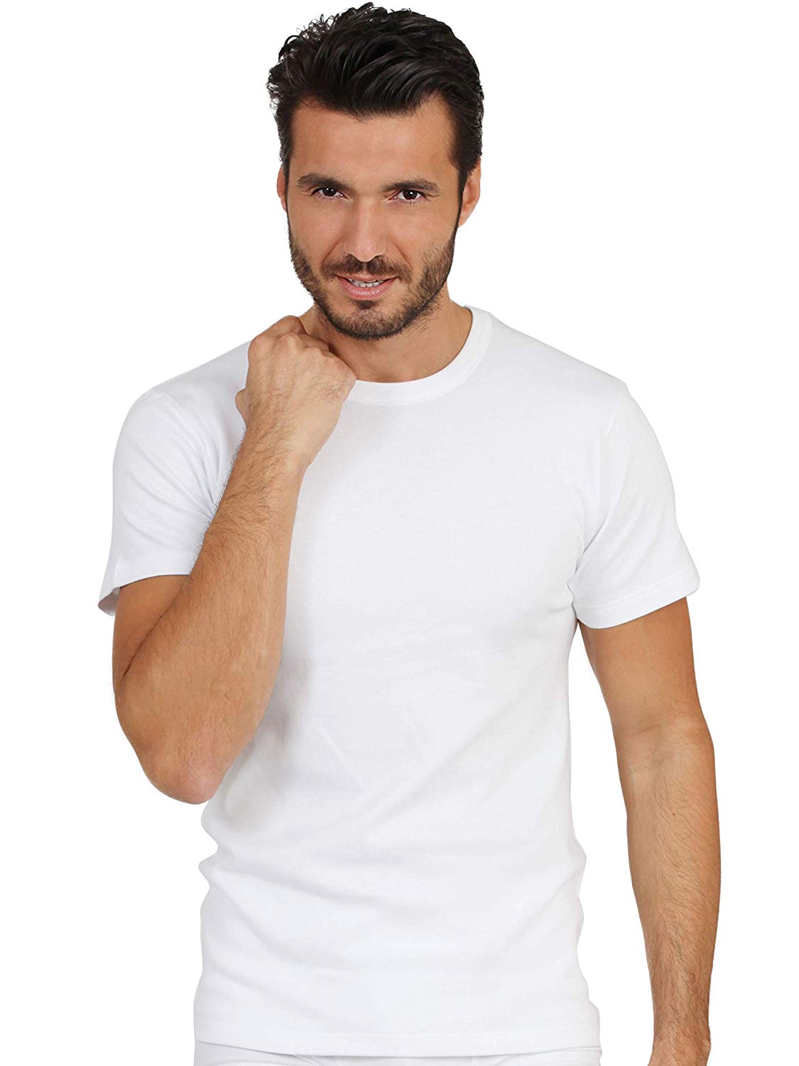 MaRe Premium Quality 100% Brushed Cotton/Fleece Men's Crew Neck T-Shirt. Proudly Made in Italy. - tittimitti - Flyclothing LLC