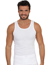 MaRe Luxury Italian Underwear 100% Mako Cotton Men's Sleeveless Muscle Tank Top Made in Italy (3260) - tittimitti - Flyclothing LLC