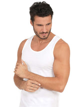 MaRe Luxury Italian Underwear 100% Mako Cotton Men's Sleeveless Muscle Tank Top Made in Italy (3260) - tittimitti - Flyclothing LLC