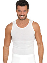 EGi Luxury Wool Silk Men's Sleeveless Shirt Muscle Tank Top. Proudly Made in Italy(455) - tittimitti - Flyclothing LLC