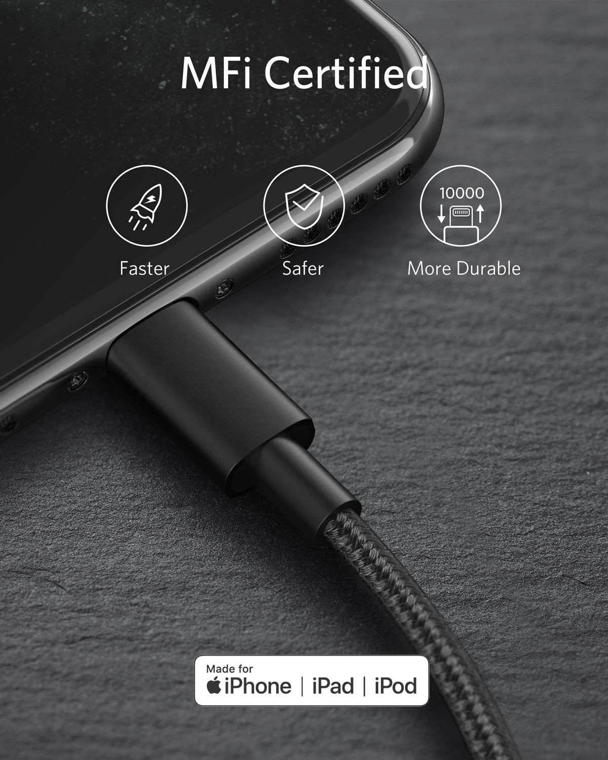 Anker <b>331</b> USB-C to Lightning Cable - Anker - Flyclothing LLC
