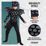 Minecraft Ender Dragon Costume for Kids, Video Game Inspired Character Outfit Halloween - SHOMICOBOUTIQUE - Flyclothing LLC