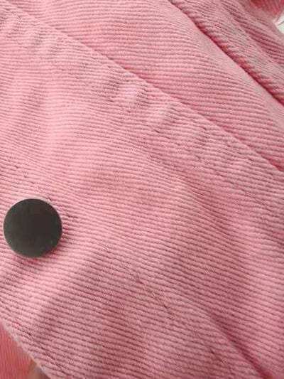 Full Size Cropped Denim Jacket Plus Size - Trendsi - Flyclothing LLC