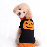 Pet Halloween Dog Knitted Pumpkin Sweater - My Store - Flyclothing LLC