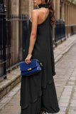 Mock Neck Single Shoulder Top and Pants Set - Trendsi - Flyclothing LLC