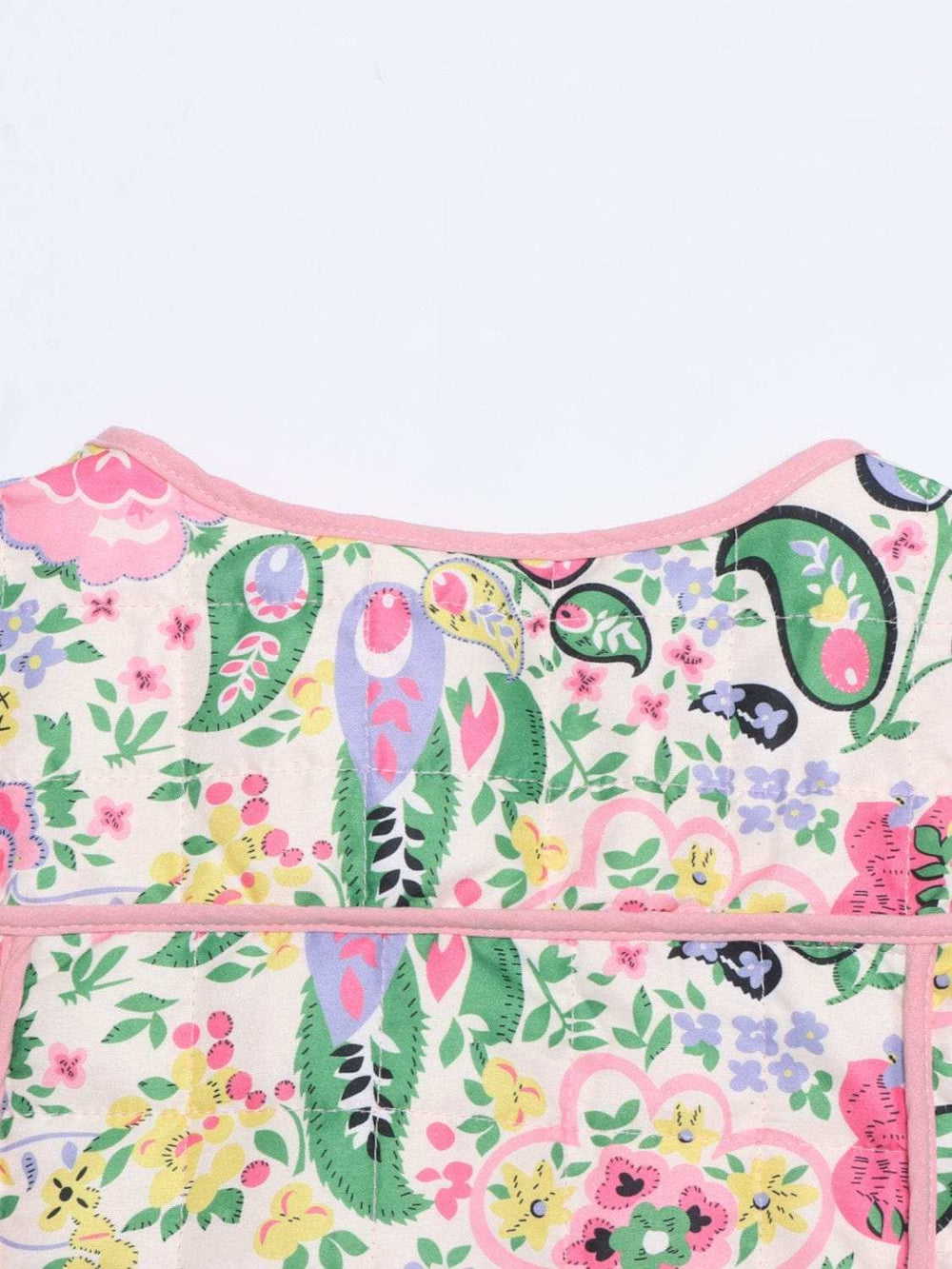 Tied Printed Long Sleeve Jacket - Trendsi - Flyclothing LLC