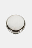Nicole Lee USA Print Metallic Circular Small Pill Case - Trendsi