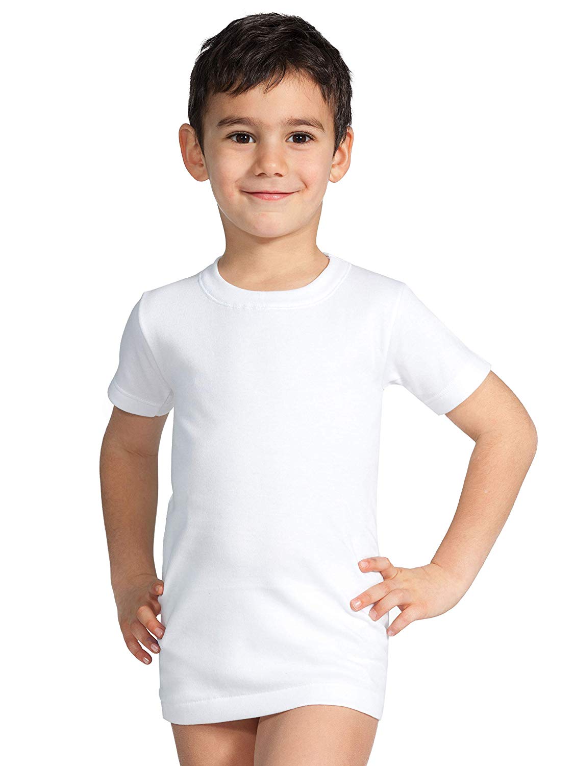 MaRe Premium Quality 100% Brushed Cotton Boy's Short Sleeve T-Shirt. Proudly Made in Italy (461) - tittimitti - Flyclothing LLC