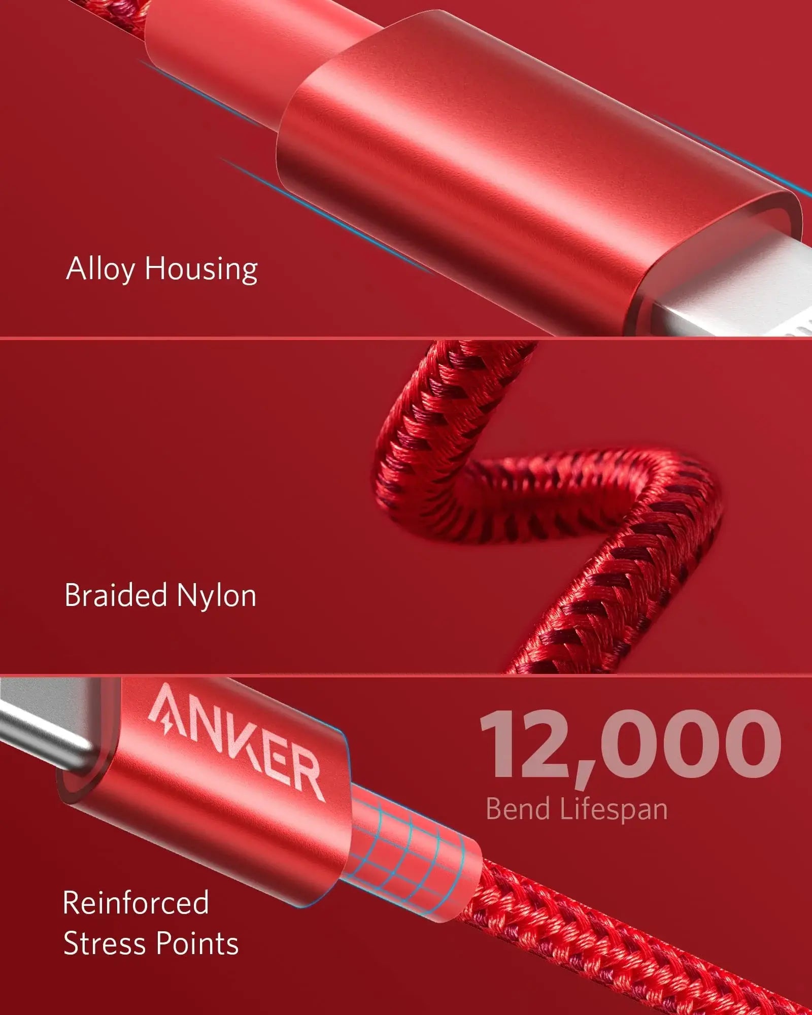 Anker <b>331</b> USB-C to Lightning Cable - Anker - Flyclothing LLC
