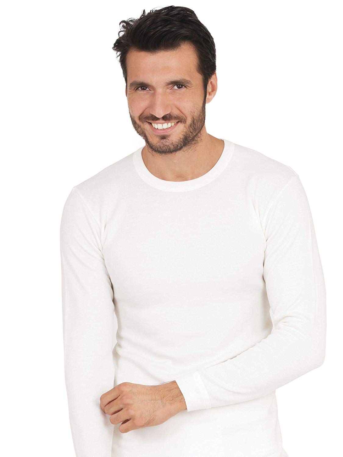 MaRe Premium Quality Cotton Wool Blend Men's Long-Sleeved T-Shirt. Proudly Made in Italy. - tittimitti - Flyclothing LLC
