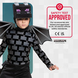 Minecraft Ender Dragon Costume for Kids, Video Game Inspired Character Outfit Halloween - SHOMICOBOUTIQUE - Flyclothing LLC