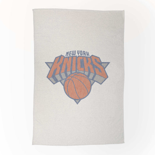 NY Knicks Oversized Logo Sublimated Sweatshirt Blanket - Logo Brands - Flyclothing LLC