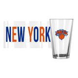 New York Knicks 16oz Overtime Pint Glass