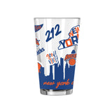 NY Knicks 16oz Native Pint Glass