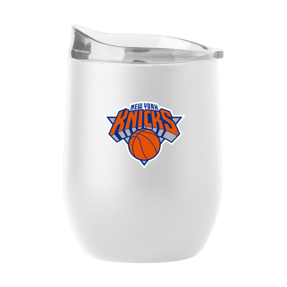 New York Knicks 16oz Swagger Powder Coat Curved Bev