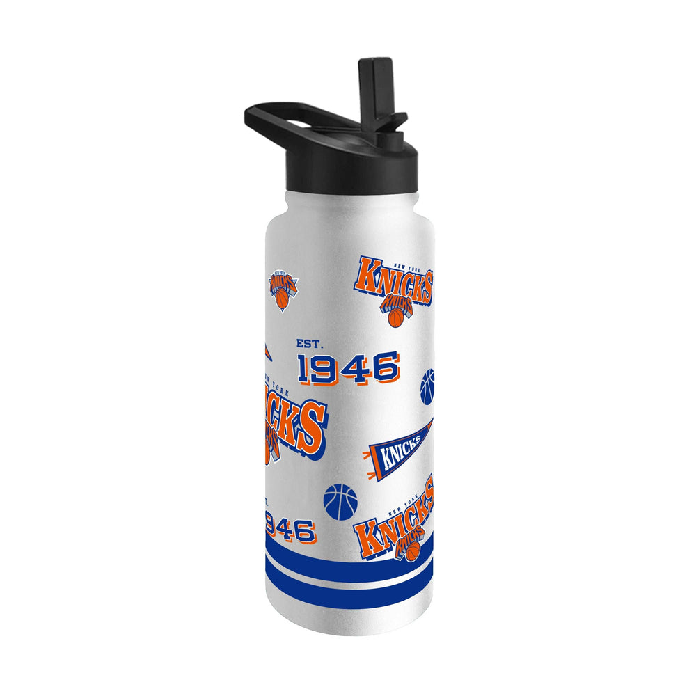 NY Knicks 34oz TJX Native Quencher Bottle - Logo Brands - Flyclothing LLC