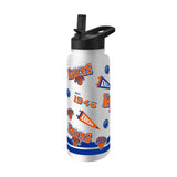 NY Knicks 34oz TJX Native Quencher Bottle - Logo Brands - Flyclothing LLC