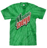 Mountain Dew Logo Tie Dye T-Shirt - Spider Kelly