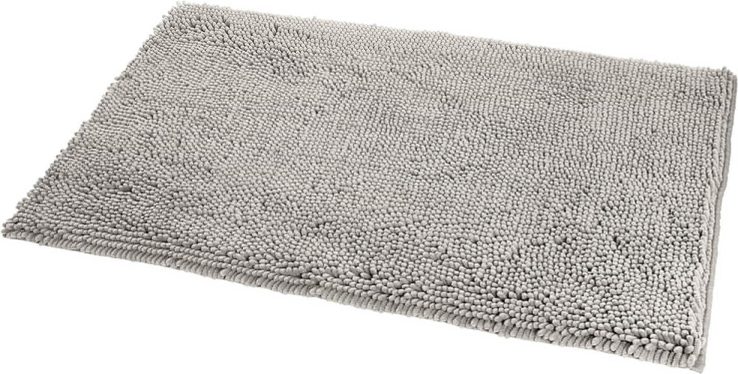 19" X 30" Gray Indoor Outdoor Chenille Door Mat - Homeroots - Flyclothing LLC