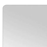 56" Silver Frameless Full Length Hanging Mirror - HomeRoots - Flyclothing LLC