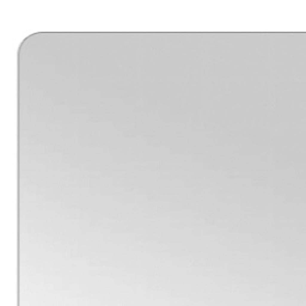 56" Silver Frameless Full Length Hanging Mirror - HomeRoots - Flyclothing LLC