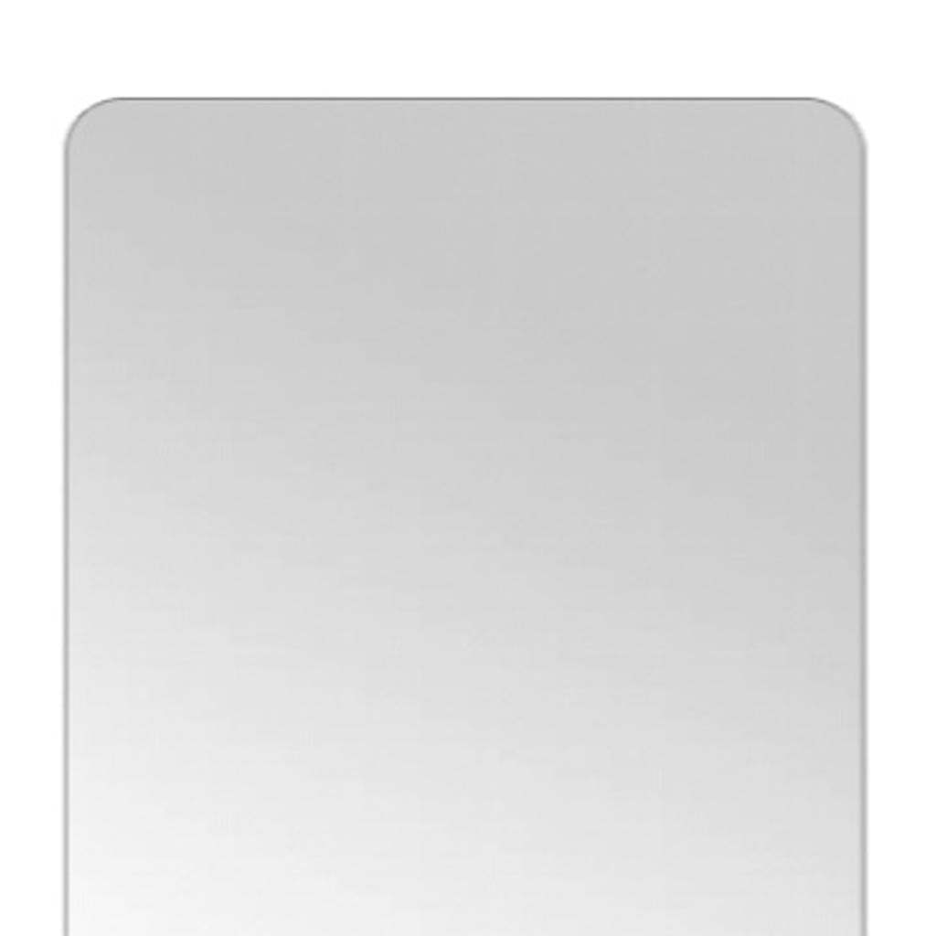56" Silver Frameless Full Length Hanging Mirror - HomeRoots - Flyclothing LLC