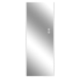 65" Silver Lighted Frameless Full Length Hanging Mirror - HomeRoots - Flyclothing LLC