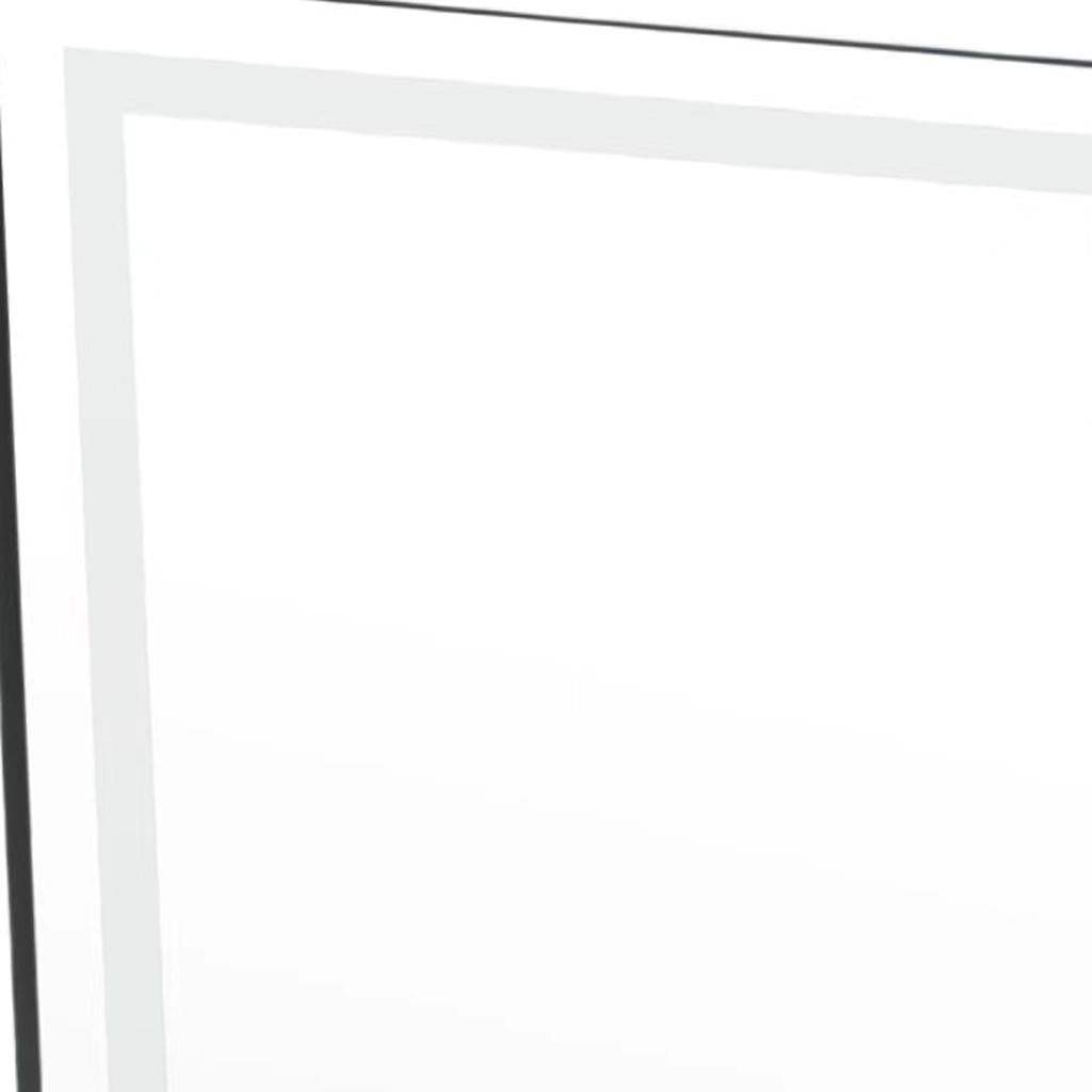 65" Silver Lighted Wall Mount Or Freestanding Frameless Standing Mirror - HomeRoots - Flyclothing LLC