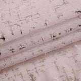 72" Blush And Silver Abstract Shower Curtain - Homeroots - Flyclothing LLC