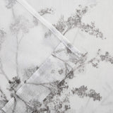72" White And Gray Floral Shower Curtain - Homeroots - Flyclothing LLC