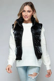 Snobbish Fine Fur Lining Quilted Vest - Trendsi