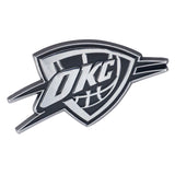 NBA - Oklahoma City Thunder Chrome Emblem - Logo Brands - Flyclothing LLC
