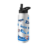 Oklahoma City Thunder 34oz TJX Native Quencher Bottle - Logo Brands - Flyclothing LLC