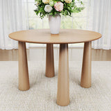 79" Natural Solid Wood Oval Dining Table - HomeRoots - Flyclothing LLC