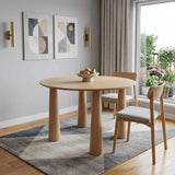 79" Natural Solid Wood Oval Dining Table - HomeRoots - Flyclothing LLC