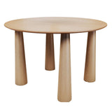 79" Natural Solid Wood Oval Dining Table - HomeRoots - Flyclothing LLC