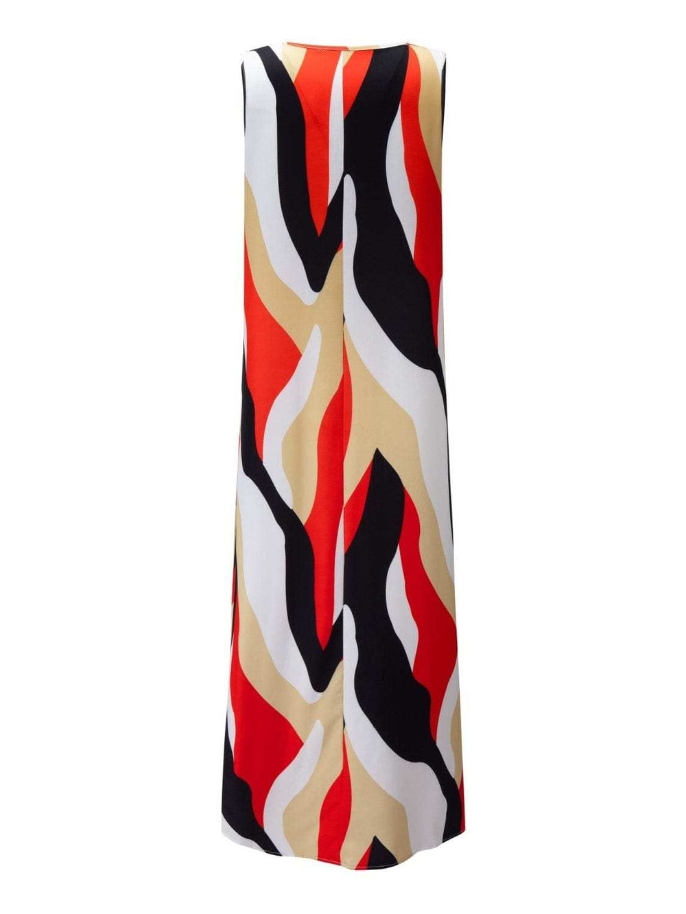 Printed Round Neck Mini Tank Dress - Trendsi - Flyclothing LLC