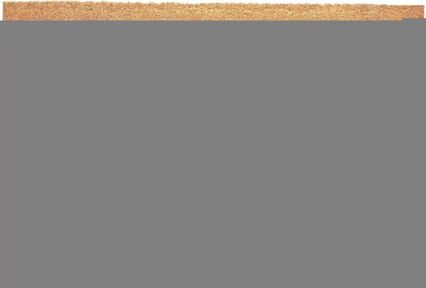 24" X 36" Brown And Red Floral Outdoor Coir Door Mat - Homeroots - Flyclothing LLC