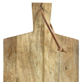 Set of Two Brown Solid and Manufactured Wood Cutting Boards - HomeRoots - Flyclothing LLC