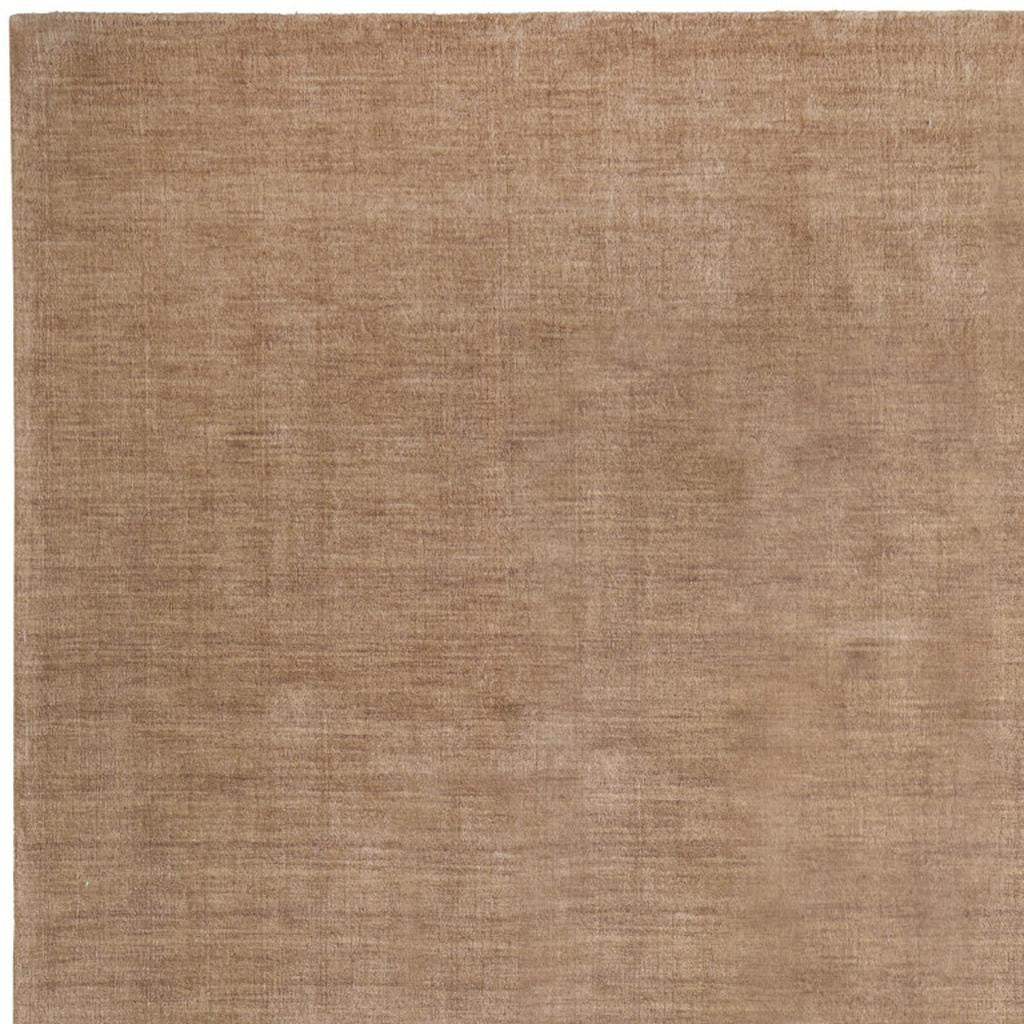 8' X 11' Tan Wool Hand Woven Area Rug - Homeroots - Flyclothing LLC