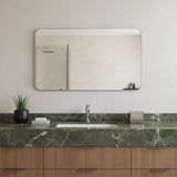 30" Frameless Bathroom Vanity Mirror - HomeRoots - Flyclothing LLC