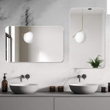 30" Frameless Bathroom Vanity Mirror - HomeRoots - Flyclothing LLC