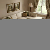 9' X 13' Ivory Gray And Gold Floral Area Rug With Fringe - Homeroots - Flyclothing LLC