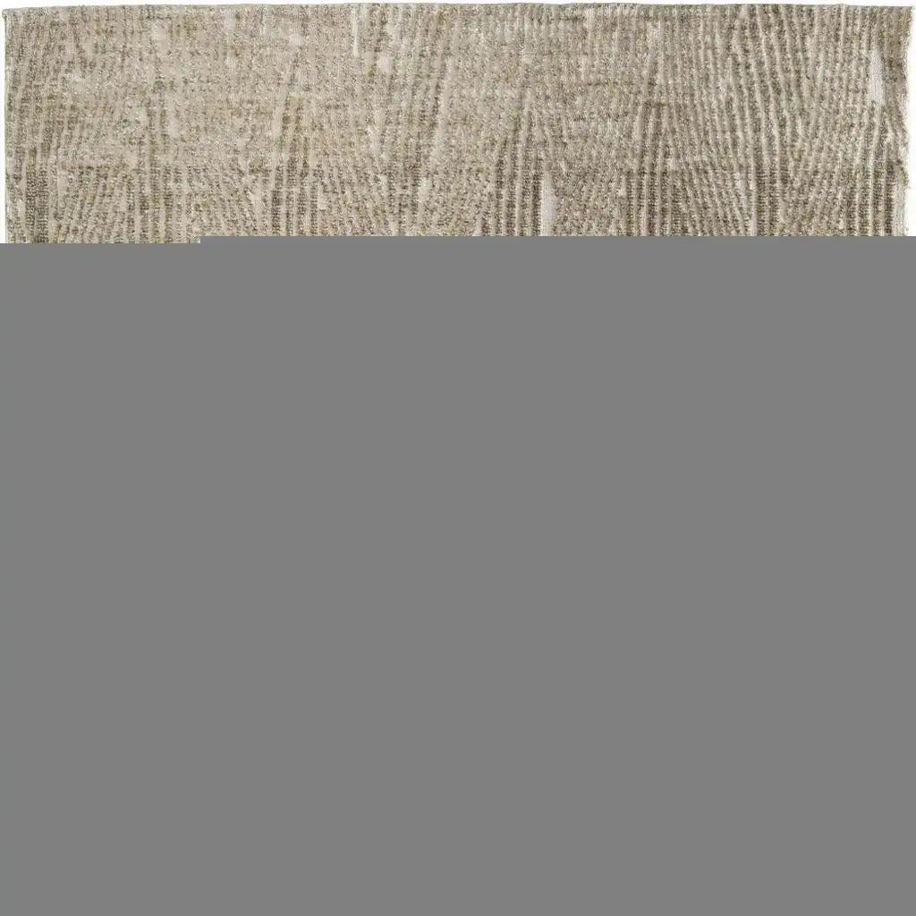 5' X 8' Green And Tan Abstract Area Rug - Homeroots - Flyclothing LLC