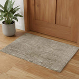 2' X 3' Green And Tan Abstract Area Rug - Homeroots - Flyclothing LLC